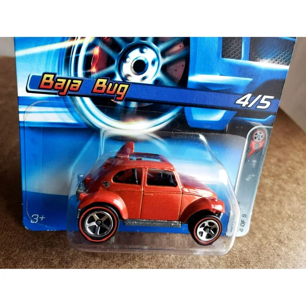2006 Hot Wheels BAJA BUG Metallic Red VW VOLKSWAGEN RED LINE SERIES 4/5 #99 1:64